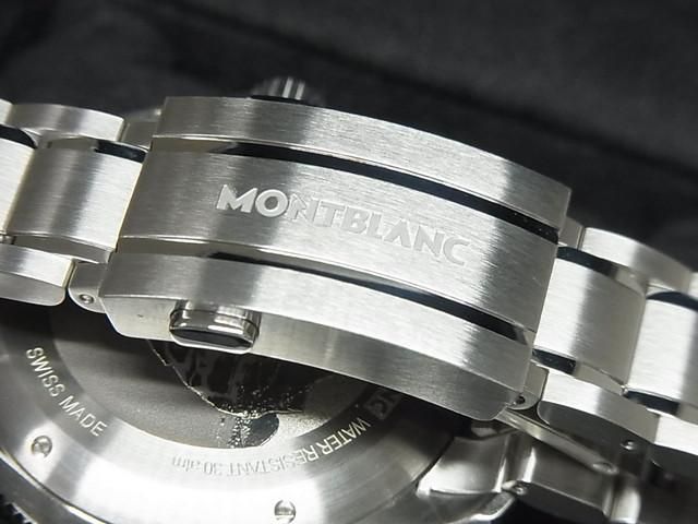 購入禁止 モンブラン 1858 アイスシー オートマティック・デイト グリーン