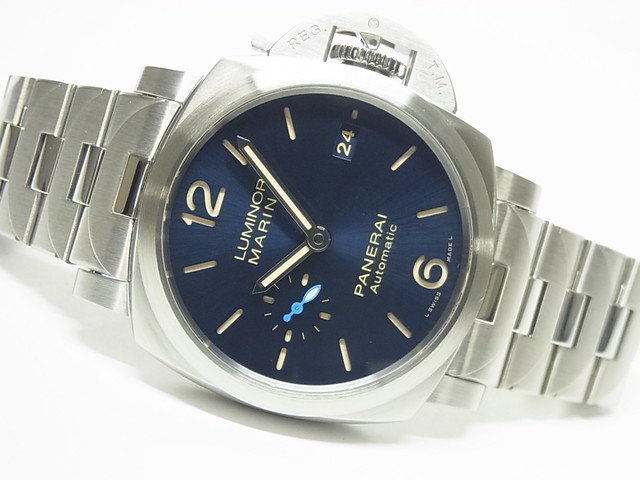 パネライ ルミノール・マリーナ 42MM ブルーダイヤル PAM01028 - 腕時計専門店THE-TICKEN(ティッケン) オンラインショップ