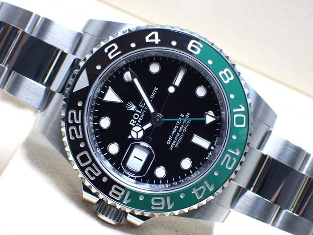 ロレックス ROLEX GMTマスター2 ベゼル 黒 ブラック - 時計