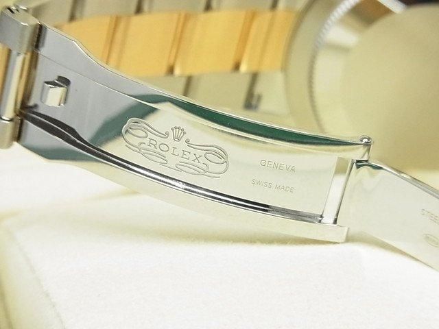 ロレックス スカイドゥエラー SS×YGコンビ ブラック オイスターブレス