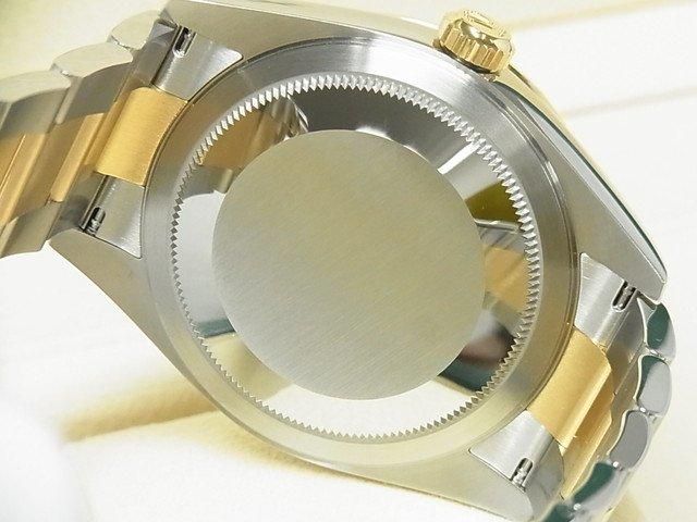 ロレックス スカイドゥエラー SS×YGコンビ ブラック オイスター