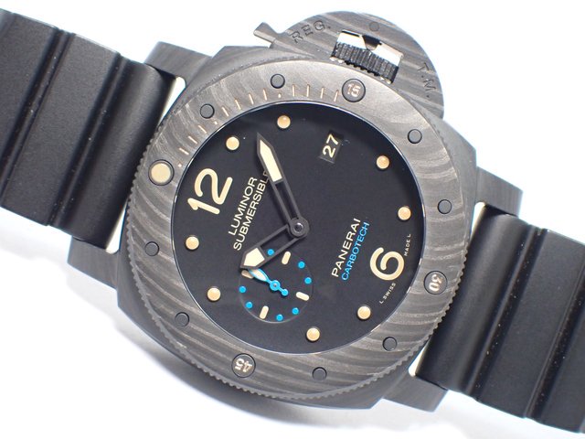 パネライ ルミノール サブマーシブル 1950 カーボテック 3デイズ オートマティック MOH済 - 腕時計専門店THE-TICKEN(ティッケン)  オンラインショップ