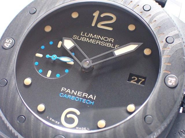 ijokarna 樣 パネライ サブマーシブル1950 カーボテック 3デイズ パネライ ルミノール サブマーシブル 1950 カーボテック 3デイズ