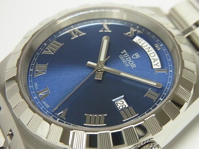 チュードル TUDOR 28600 ロイヤル デイデイト 自動巻き ネイビー チュードル TUDOR 28600 ロイヤル デイデイト 自動巻き ネイビー