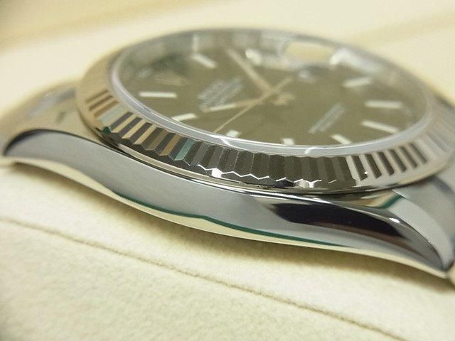 ロレックス デイトジャスト 41 ブラック オイスターブレス 126334 正規