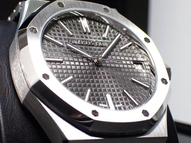 Audemars Piguet グレー ダイヤル 時計 オーデマピゲ/ロイヤルオーク/タペストリーグレーダイヤル
