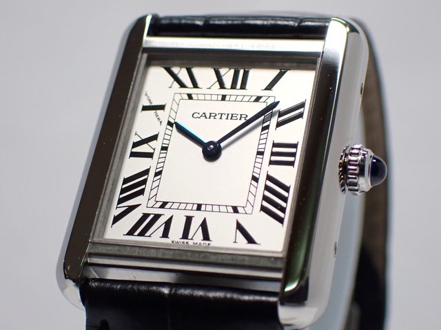 カルティエ タンクソロ・SM レディース クオーツ W5200013 - 腕時計 