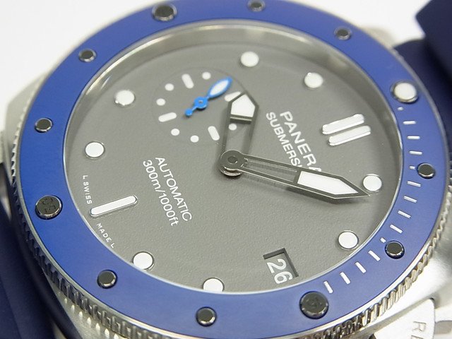 パネライ サブマーシブル 42MM シャークグレー PAM00959 - 腕時計専門店THE-TICKEN(ティッケン) オンラインショップ