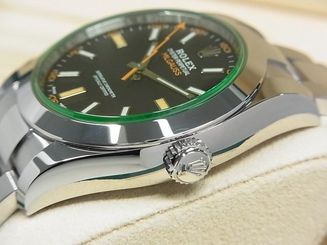 ロレックス　ミルガウス　ブラック文字盤　116400GV　'21年購入　 - 腕時計専門店THE-TICKEN(ティッケン) オンラインショップ