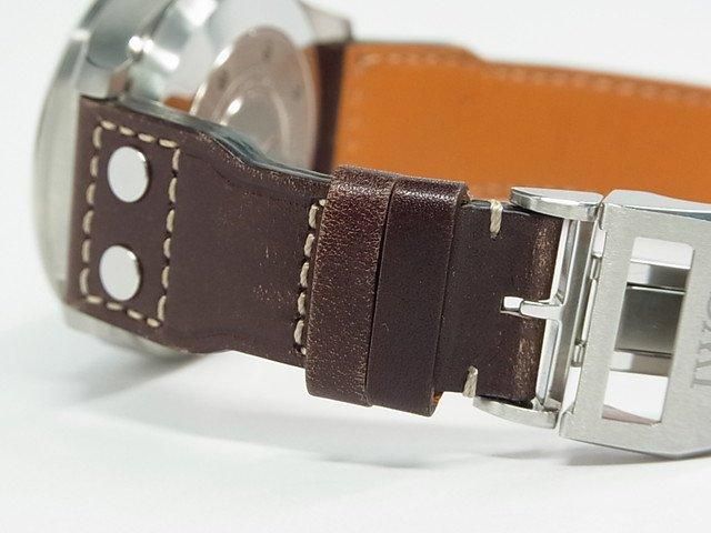 新品並 IWC パイロットウォッ18 プティプランス レザーベルト ピンバックル 新品並 IWC パイロットウォッ18 プティプランス レザーベルト ピン