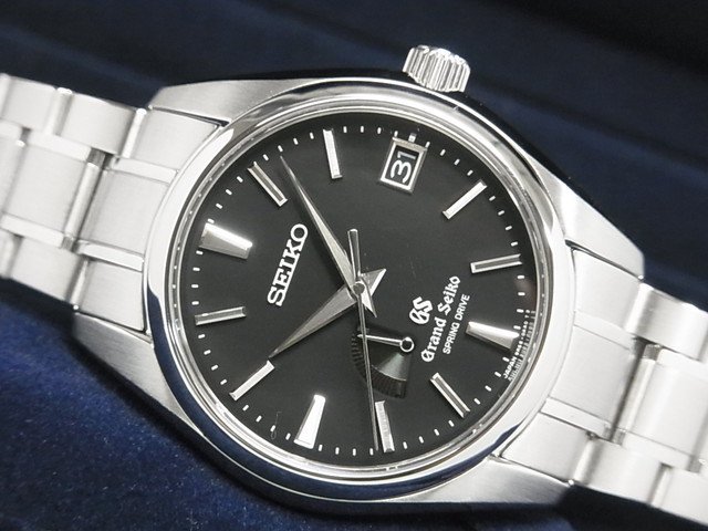 グランドセイコー　9Rスプリングドライブ　ブラック　41MM　Ref.SBGA003 - 腕時計専門店THE-TICKEN(ティッケン)  オンラインショップ