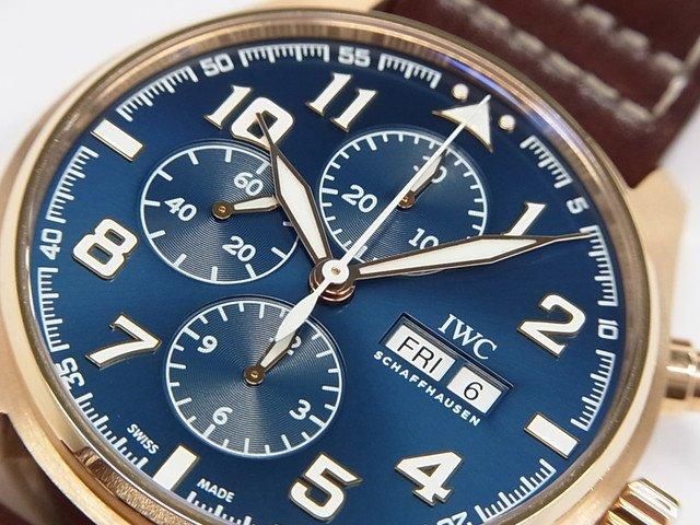 IWC パイロットウォッチ・クロノ プティ・プランス 18KRG