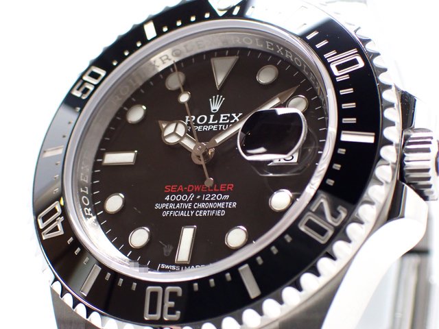ロレックス　シードゥエラー　赤シード　43MM　126600　ノークラウン - 腕時計専門店THE-TICKEN(ティッケン) オンラインショップ