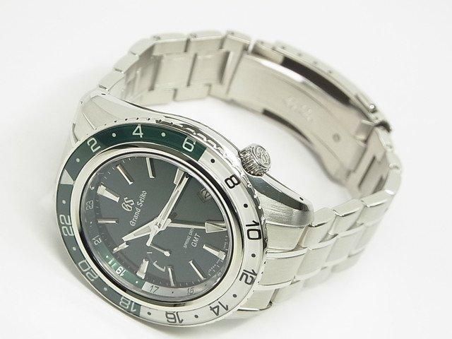 グランドセイコー スプリングドライブ・GMT グリーンダイヤル SBGE295