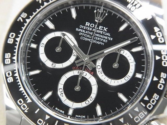ロレックス ROLEX⭐️デイトナ シルバー 黒 大型壁掛け時計