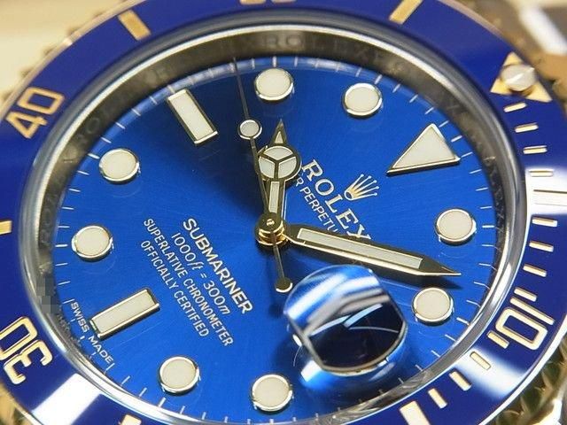 ロレックス サブマリーナ・デイト コンビモデル SS×18KYG