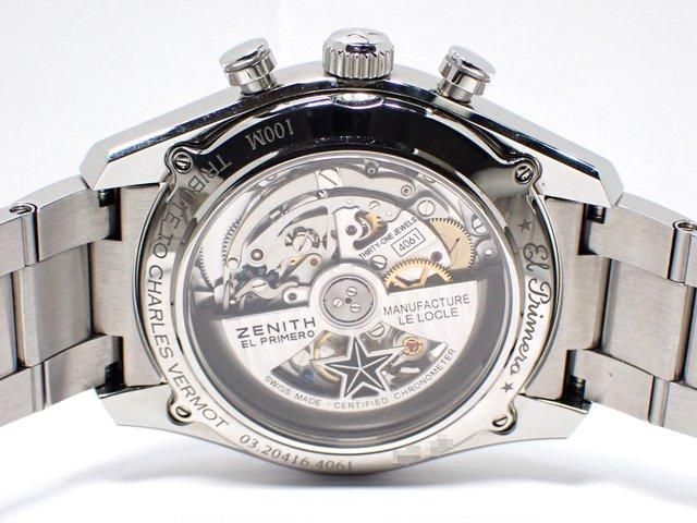 ゼニス クロノマスター・オープン ブルーダイヤル 42MM 正規品
