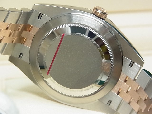 ロレックス　デイトジャスト 41　SS×エバーRG　サンダストダイヤル　126631 - 腕時計専門店THE-TICKEN(ティッケン)  オンラインショップ