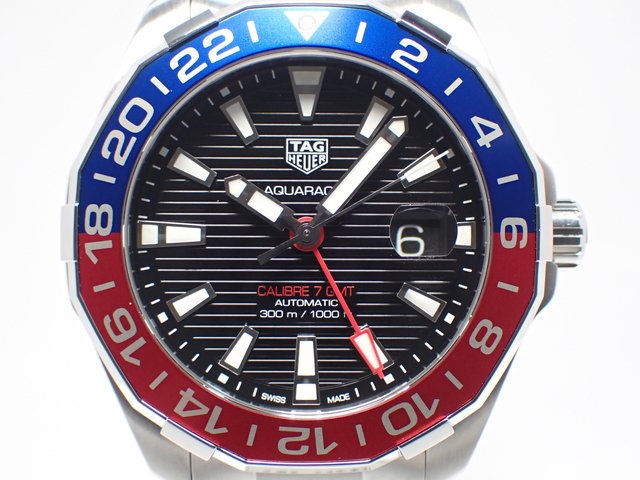 タグ・ホイヤー　アクアレーサー　キャリバー7 GMT　43MM　’21年 - 腕時計専門店THE-TICKEN(ティッケン) オンラインショップ