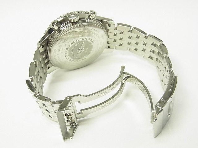 ブライトリング ナビタイマーワールド シルバー A242G71NP