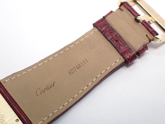 gogotanyanya CartierカルティエタンクディヴァンLM 楽天市場】【フルサイズ】カルティエ K18YG タンク ディヴァン