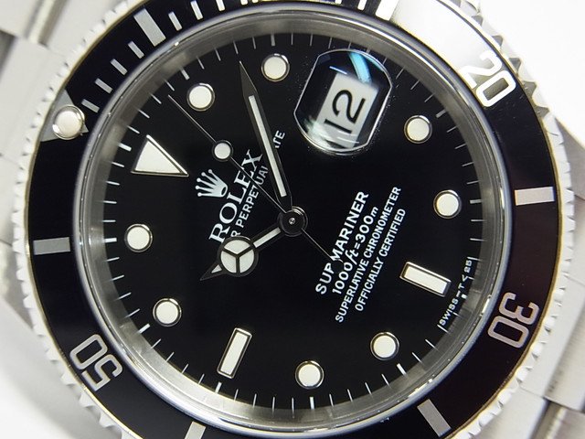 ロレックス サブマリーナ・デイト Ref.16610 X番 - 腕時計専門店THE 