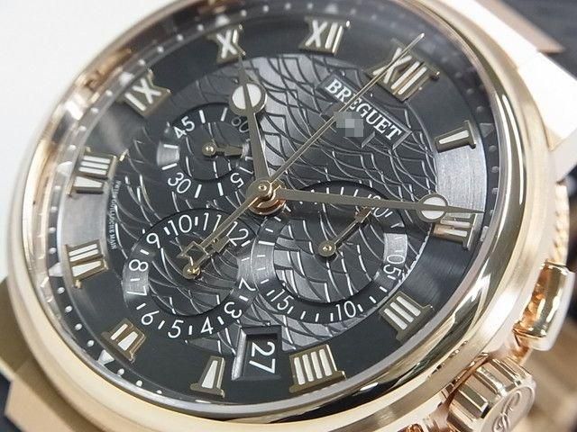 ブレゲマリーン 5527用（クロノグラフ）純正ラバーベルト（ブラック） ブレゲマリーン 5527用（クロノグラフ）純正ラバーベルト（ブラック）