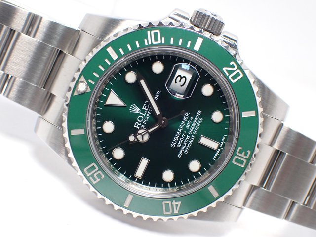 ロレックス グリーンサブ Ref.116610LV G番 正規品 '10年 - 腕時計専門 