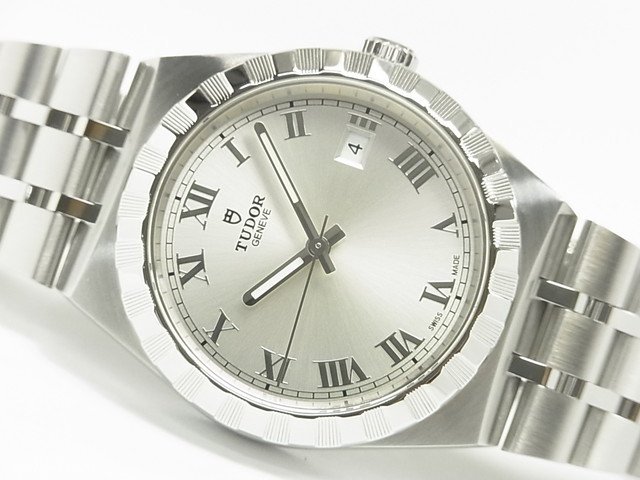 チューダー　28500　ロイヤル　38MM　シルバー文字盤 - 腕時計専門店THE-TICKEN(ティッケン) オンラインショップ