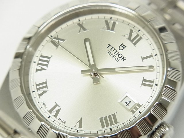 チューダー　28500　ロイヤル　38MM　シルバー文字盤 - 腕時計専門店THE-TICKEN(ティッケン) オンラインショップ