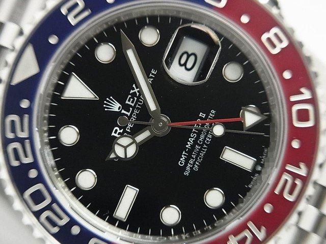 ROLEXジュビリーブレス② ロレックス GMTマスターII 赤青ベゼル ジュビリーブレス