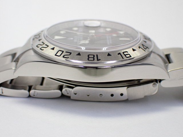 ロレックス　エクスプローラーII　16570　ブラック　ルーレットあり　Z番　正規品 - 腕時計専門店THE-TICKEN(ティッケン)  オンラインショップ