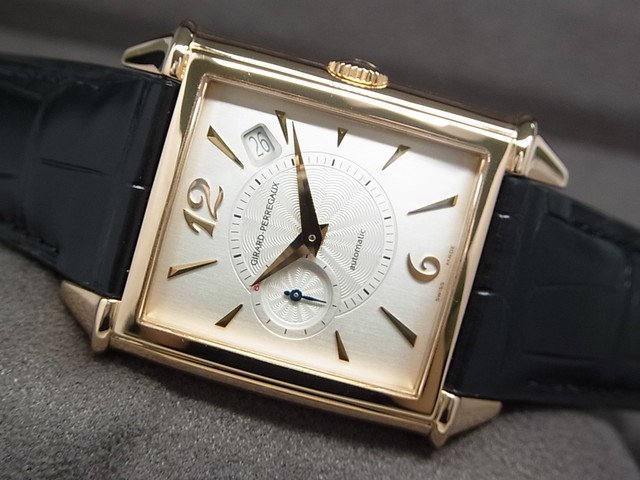 ジラール・ペルゴ ヴィンテージ 1945 18KPG シルバー文字盤 正規品 - 腕時計専門店THE-TICKEN(ティッケン) オンラインショップ