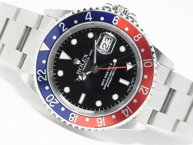 〇 ROLEX GMTマスターⅡ 16710LN ベゼル FZ824138mm