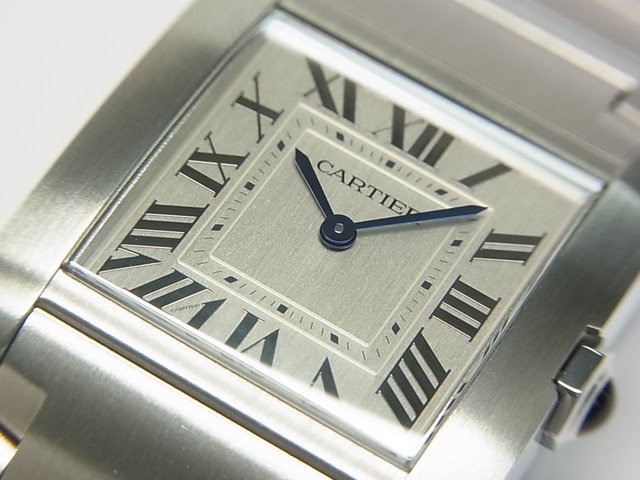 カルティエ タンクフランセーズ MM クオーツ WSTA0074 - 腕時計専門店THE-TICKEN(ティッケン) オンラインショップ