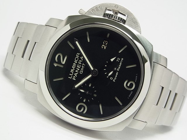 パネライ　ルミノール1950 3デイズ・GMT　PAM00347　メーカーOH済み - 腕時計専門店THE-TICKEN(ティッケン)  オンラインショップ