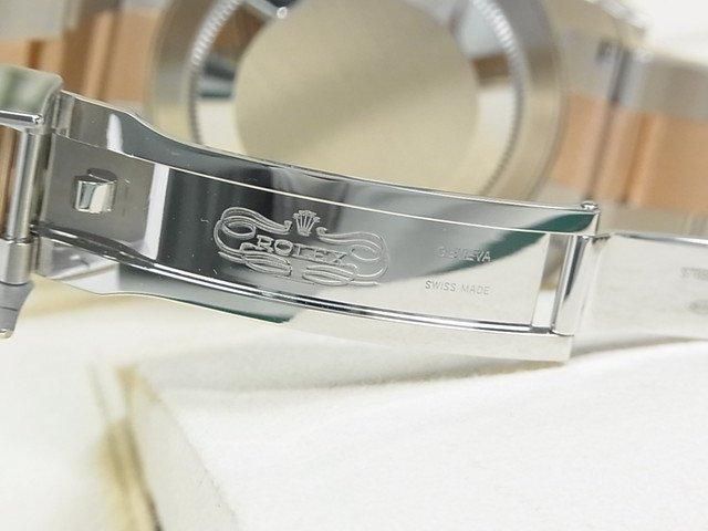 ロレックス ヨットマスター 40 SS×18KエバーRG ブラック文字盤