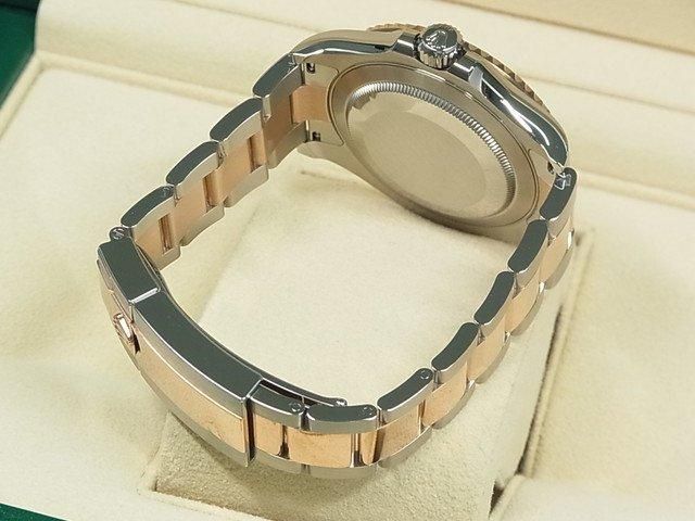 ロレックス ヨットマスター 40 SS×18KエバーRG ブラック文字盤