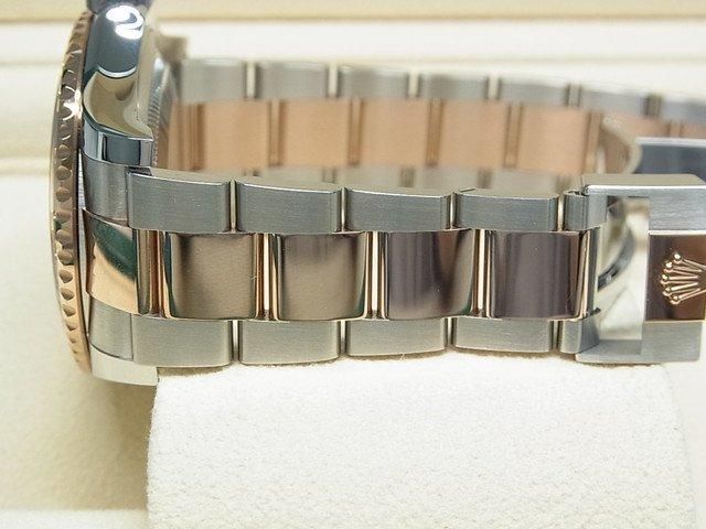 ロレックス ヨットマスター 40 SS×18KエバーRG ブラック文字盤