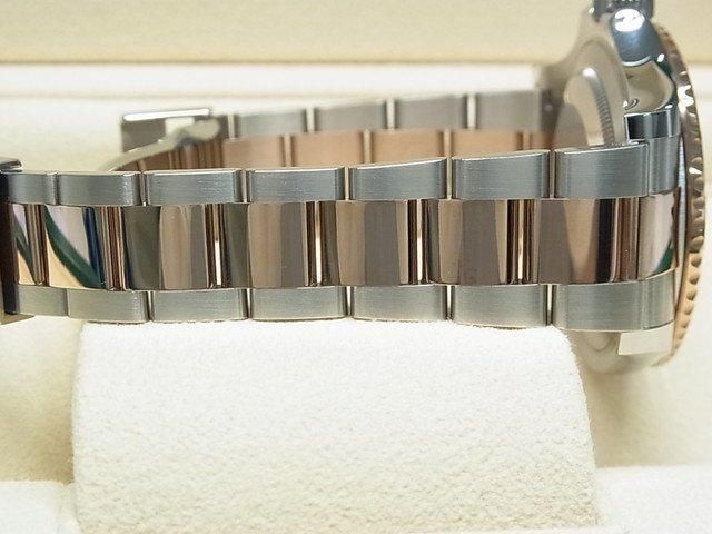 ロレックス ヨットマスター 40 SS×18KエバーRG ブラック文字盤