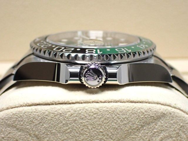 ロレックス GMTマスターII レフティー グリーン/ブラックベゼル