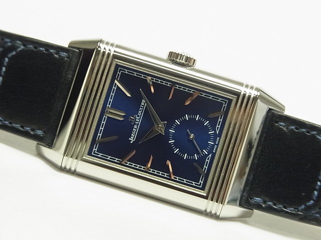 ジャガー・ルクルト　レベルソ ・トリビュート・スモールセコンド　ブルー　Q3978480 - 腕時計専門店THE-TICKEN(ティッケン)  オンラインショップ