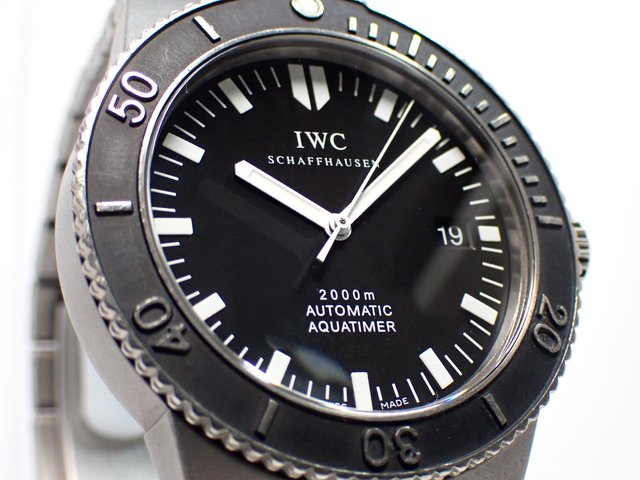 IWC GSTアクアタイマー チタンブレス - 腕時計専門店THE-TICKEN(ティッケン) オンラインショップ