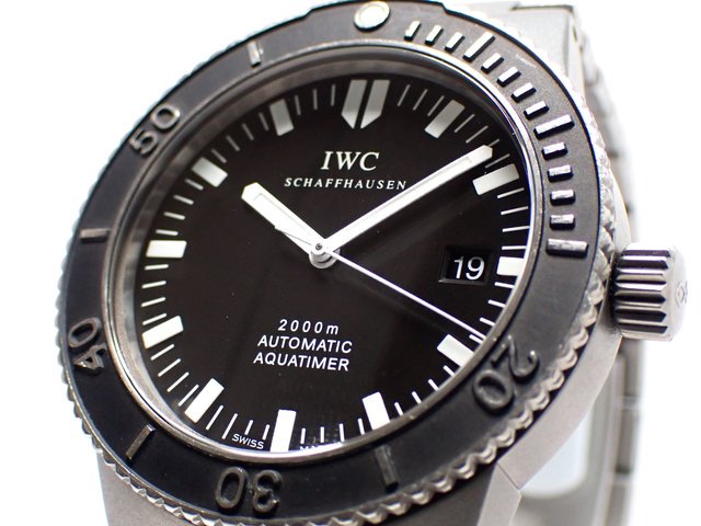 IWC GSTアクアタイマー チタンブレス - 腕時計専門店THE-TICKEN(ティッケン) オンラインショップ