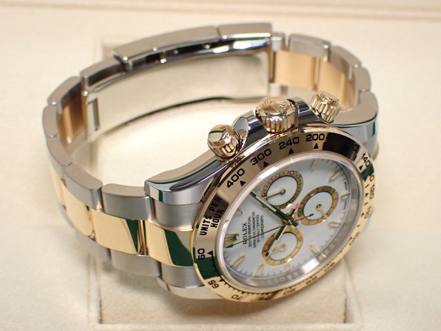 ロレックス　デイトナ　SS×18KYGコンビ　ホワイト　126503　未使用品 - 腕時計専門店THE-TICKEN(ティッケン) オンラインショップ