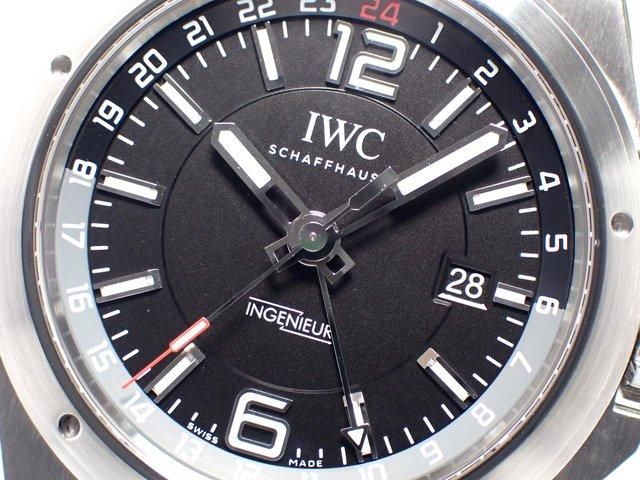 IWC インヂュニア・デュアルタイム ブラック IW324402 正規品
