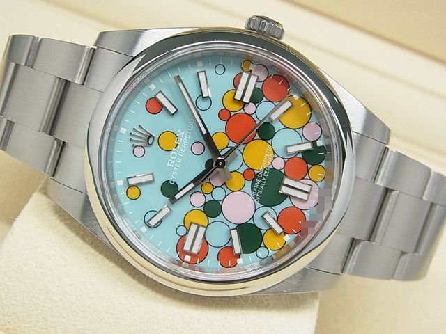 ロレックス　オイスターパーペチュアル 41　セレブレーションモチーフ　124300 - 腕時計専門店THE-TICKEN(ティッケン)  オンラインショップ