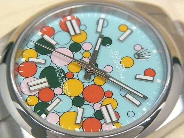 ロレックス オイスターパーペチュアル 41 セレブレーションモチーフ