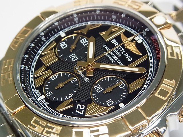 ブライトリング　クロノマット44　SS×RGコンビ　C011B57PAC　メーカーOH済み　 - 腕時計専門店THE-TICKEN(ティッケン)  オンラインショップ