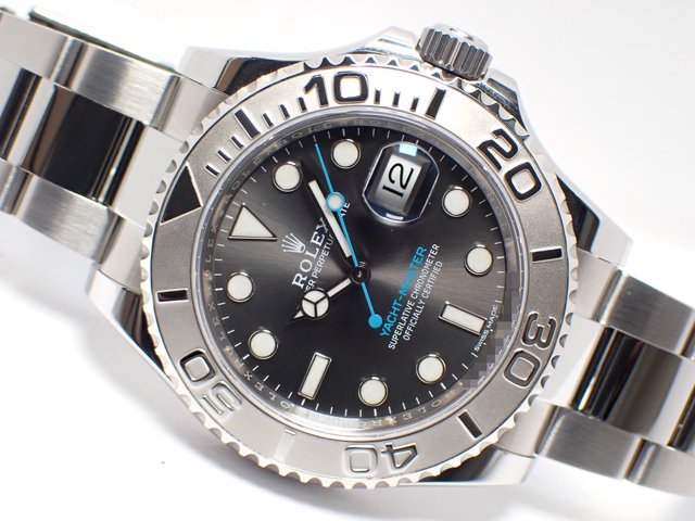ロレックス ヨットマスター40 ダークロジウム 116622 '17年購入 - 腕時計専門店THE-TICKEN(ティッケン) オンラインショップ